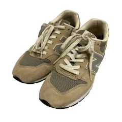 良品 New Balance ニューバランス スニーカー MRL996AG サイズ23.5cm グレー×ベージュ レディース 古着 中古 USED