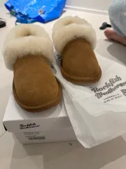 トラディショナル ウェザーウェア オリジナル ファー スリッポン