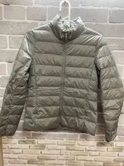 A【A29-42】◇UNIQLO     サイズS    ダウンジャケット　グレー