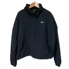 美品 NIKE ナイキ 裏ボアジャケット XXLサイズ ブラック レディース 古着 中古 USED