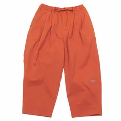 新品同様 MAGIC STICK マジックスティック × WILDTHINGS ワイルドシングス Wild Cropped Trousers トラウザー パンツ L オレンジ メンズ 古着 中古 USED
