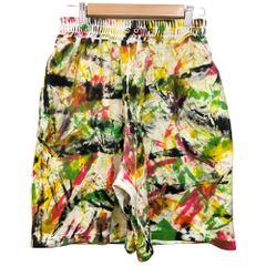 美品 CELINE セリーヌ タイダイ ショートパンツ 2Z144383Q サイズXS マルチカラー メンズ レディース 古着 中古 USED