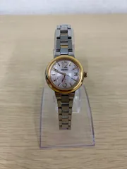 ￥2【不動品】SEIKO ルキア　lk 腕時計　デイト　レディース　電波　ソーラー ルキア セイコー クロスシー 腕時計 電波ソーラー【時計】【0.5】