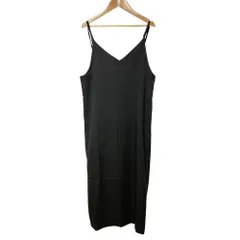 美品 23SS ROSSO URBAN RESEARCH ロッソアーバンリサーチ キャミソールワンピース F ブラック レディース 古着 中古 USED