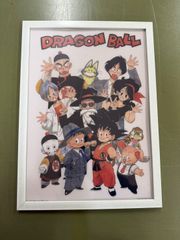 鳥山明 ビジュアルボード A3 ドラゴンボール 地球を守る戦士たち