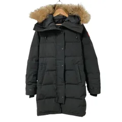 CANADA GOOSE カナダグース マッケンジーパーカー ファー付き ダウンコート 2302JL サイズM ブラック  レディース 古着 中古 USED