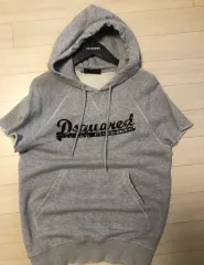 DSQUARED2 ノースリーブ フーディー Tシャツ
