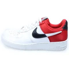 NIKE (ナイキ) AIR FORCE 1 LOW 07 LV8 エアフォース1 ローカットスニーカー US7.5/25.5cm ホワイト/レッド BQ4420-600