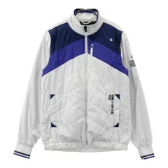 サイズ：M LE COQ GOLF ルコックゴルフ  2WAY 中綿 ジップジャケット  ホワイト系 [240101633453] ゴルフウェア メンズ ストスト