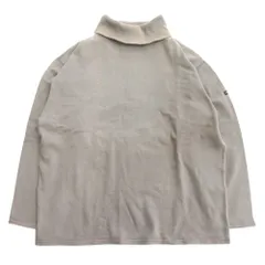 80's 90's SAINT JAMES セントジェームス タートルネック ロング Tシャツ カットソー 長袖 ロゴ ヴィンテージ ビンテージ S レディース 古着 中古 USED