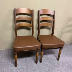 飛騨産業 キツツキ ダイニングチェア 花柄 2脚セット b220 - メルカリ