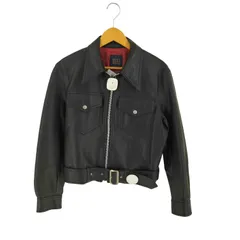 メンズビギ MENS BIGI コーティング加工コットン ライダースジャケット メンズ  Mのサムネイル