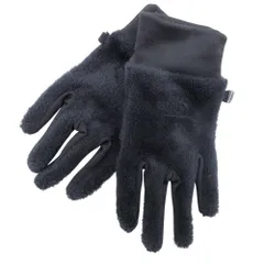 美品 THE NORTH FACE ノースフェイス バーサ ロフト イーチップ グローブ 手袋 五本指 エコフリース NN62311 M 黒 ブラック メンズ レディース 古着 中古 USED