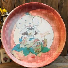 ストロベリーショートケーキ アンティーク雑貨 アメキャラ 掛け時計