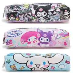 サンリオ ペンポーチ クロミ マイメロディ シナモロール ペンケース 筆入れ 化粧ポーチ マルチポーチ キャラクター 日本限定 ヤスダ通商 SANRIO