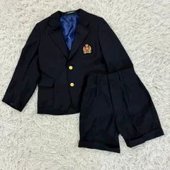 ミキハウス コレクション MIKI HOUSE COLLECTION ミキハウス 入園 入学式 卒園 卒業 お受験 結婚式 発表会 エンブレム スーツ 上下セット フォーマル キッズ130cm