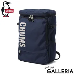 【日本正規品】 チャムス リュック メンズ レディース 大容量 CHUMS シンプル スクエア デイパック A4 B4 28L 15inch RECYCLE BAG リサイクルトップオープンスクエアデイパック CH60-3919 Navy