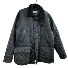 ♪3954 keboz ケボズ キルティング ジャケッツト ナイロン Sサイズ 中古美品 アウター ブラック 黒のサムネイル