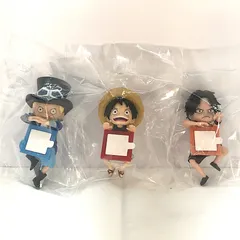 ●BANDAI SPIRITS グッズ 全3種セット ちらりんフレンズ 「一番くじ ワンピース ドラマティックメモリーズ」 E賞 箱なし 内袋未開封