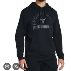 アンダーアーマー プロジェクトロックパーカー 黒 M