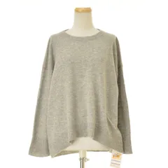 【JOURNALSTANDARD】カシミヤ100%クルーネックプルオーバー長袖ニットセーター