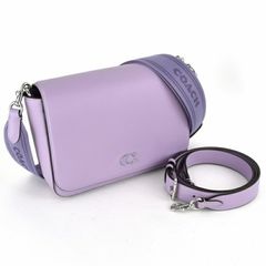 COACH Tabby Box Crossbody レザー パープル 3WAY - メルカリ