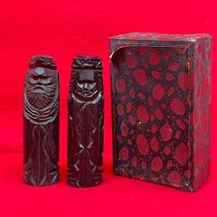 大神神社 えと守 みわ山 十二支 干支 一刀彫 木彫り 置物 C - メルカリ