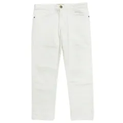良品 CURRENT/ELLIOTT カレントエリオット ホワイト デニム スリム パンツ ストレッチ 1957-0042 サイズ26-0 白 レディース 古着 中古 USED