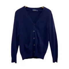 남S / ポロ ラルフローレン ウール100% カーディガン