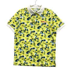 サイズ：4 JACK BUNNY ジャックバニー  半袖ポロシャツ 花柄 イエロー系 [240101569367] ゴルフウェア メンズ ストスト
