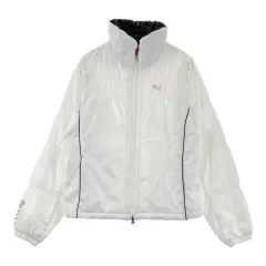 サイズ：L PUMA GOLF プーマゴルフ  2WAY 中綿ジップジャケット  ホワイト系 [240101632622] ゴルフウェア レディース ストスト