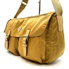 PRADA プラダ ブリーフケース ナイロン イエロー ビジネスバッグ 