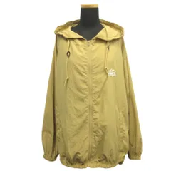 美品 CAMP7 キャンプセブン パッカブル撥水パーカー ジャケット ブルゾン マウンテン L ベージュ レディース 古着 中古 USED