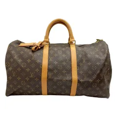 ◆◆LOUIS VUITTON ルイヴィトン モノグラム キーポル50 バッグ ボストンバッグ M41426 ブラウン