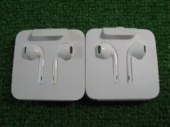 【R1975】Apple 純正 イヤホン 2個セット ライトニングイヤホン