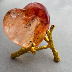 スモーキーシトリン ゼウス 爆虹 お皿 プレート 天然石置物 天然石お皿 