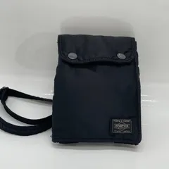 BN7785□PORTER  TANKER ポーター タンカートラベルケース ブラック 622-78334 ミニショルダーバッグ