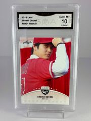 PSA 10 大谷翔平 #US1 Topps update 2018 Shohei Ohtani ピッチング