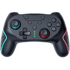 【送料無料】互換品 Switch スイッチ コントローラー プロコン ワイヤレス 無線 連射 ジャイロ 振動 軽量 Lite対応 有機ELモデル対応 ((S