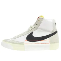 未使用 NIKE ナイキ BLAZER MID 77 ブレザーミッド スニーカー シューズ 靴 DQ7673-100 サイズ26.5cm 白 オフホワイト  メンズ 古着 中古 USED