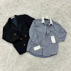 Joyful Party ジョイフルパーティー キッズ ボーイズ フォーマル110cm 入園 入学式 卒園式 七五三 結婚式 発表会 ジャケット 長袖カッターシャツ
