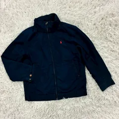 Polo Ralph Lauren ポロ ラルフローレン キッズ　150cm フリースライナー コットン ブルゾン スイングトップ フリースジャケット ポニー刺繍