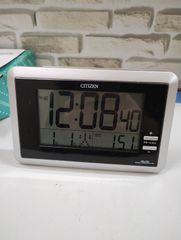 CITIZEN シチズン 電波目覚まし時計 パルデジットR090 温度 湿度