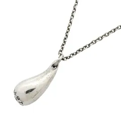 【6jbb0278-k】ティファニー ネックレス ティアドロップ シルバー925【中古】レディース