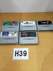 H39 SFCソフト5点セット ジャンク品