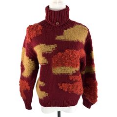 80s 90s Vintage Archive 顔タグ 日本製 山本寛斎 タートルネック