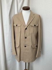 40s50sイギリス軍 サファリ ブッシュジャケット チェンジボタン