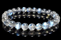 【１点物】AAAスリランカ産☆漂う透明感 ブルームーンストーン　7mm　ブレスレット パワーストーン 天然石 _MC5639