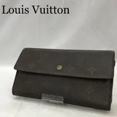 LOUIS VUITTON モノグラム ポルト トレゾール M61215 三つ折り長財布 縦:約　10.5cm幅:約　18.5cm厚み:約　2.5cm
【付属品】
- ブラウン  ユニセックス 鞄