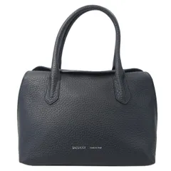 美品 IACUCCI イアクッチ ハンドバッグ LANA M ALCE ラーナ アルチェレザー トートバッグ イタリア製 ネイビー   61004770